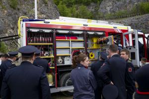 043 prevzem gasilskega vozila Foto atelje Postojna